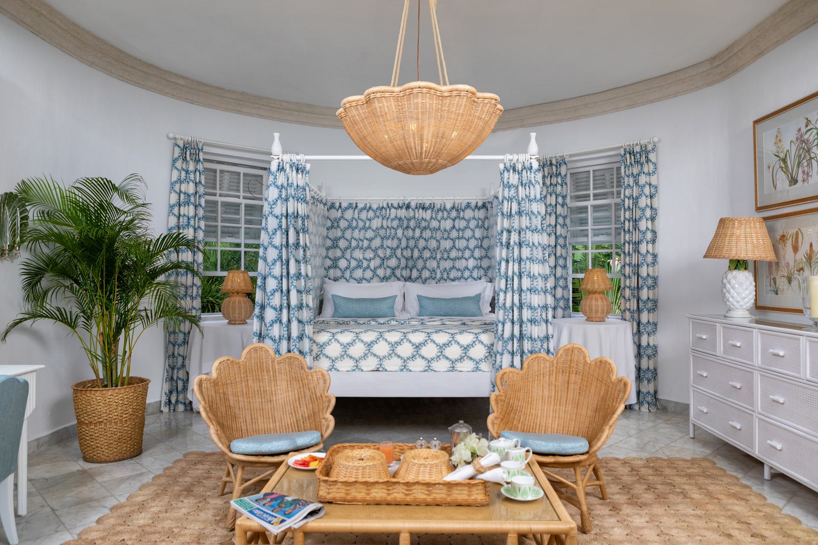 The Camelot honeymoon suite, redesigned by Soane Britain