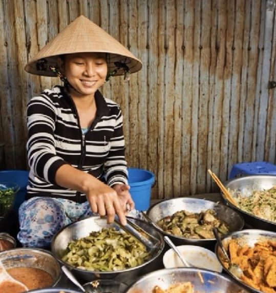 Street food in Vietnam